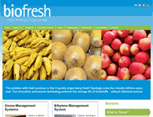 Tablet Screenshot of bio-fresh.com